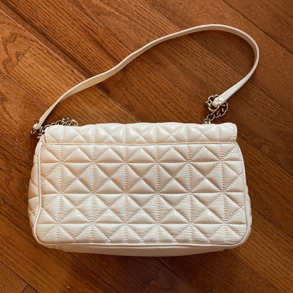 Kate Spade quilted creme leather purse - Picture 3 of 8